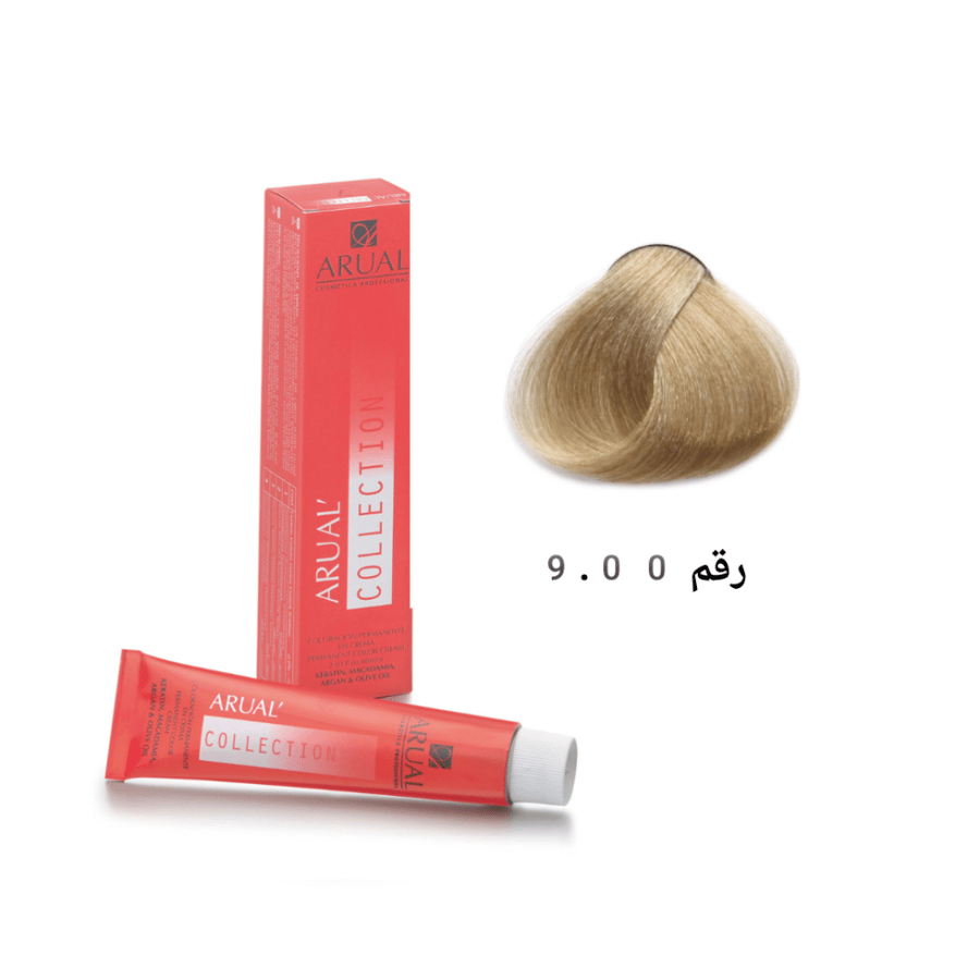 Oral hair dye collection with argan and macadamia - number 9.00