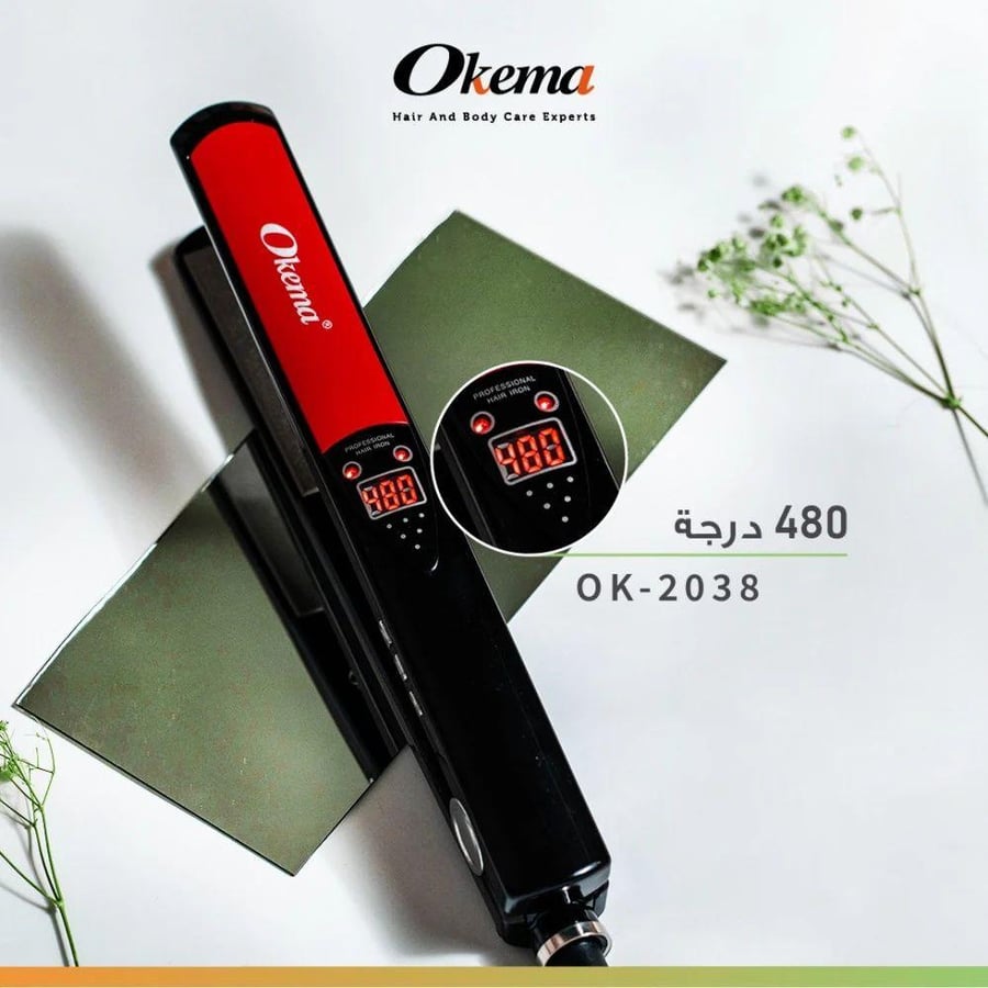 اوكيما سيراميك شعر نحيف - موديل OK-2038