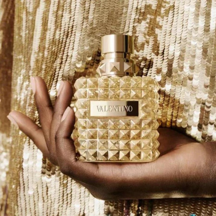 عطر فالنتينو اومو بورن ان روما جولد اودي تواليت رجالي - 100 مل