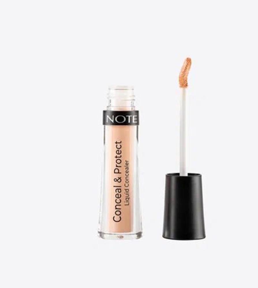 Note Concealer Liquid Conceal and Cover Product 07 Wrom Bro, 4.5 ml