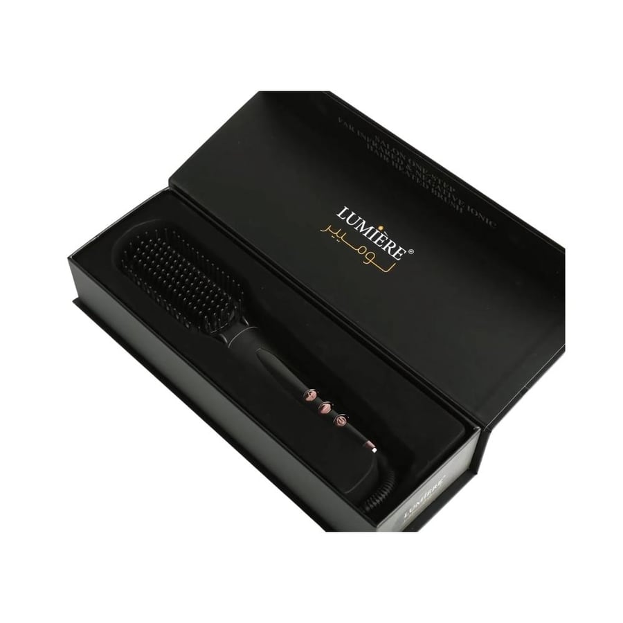 لوميير استشوار شعر حراري بدون صوت 450 فهرنهايت لون اسود -HS1013