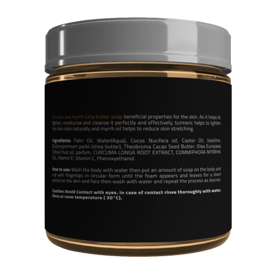 Celia butter soap with turmeric and myrrh from Celia - 500ml