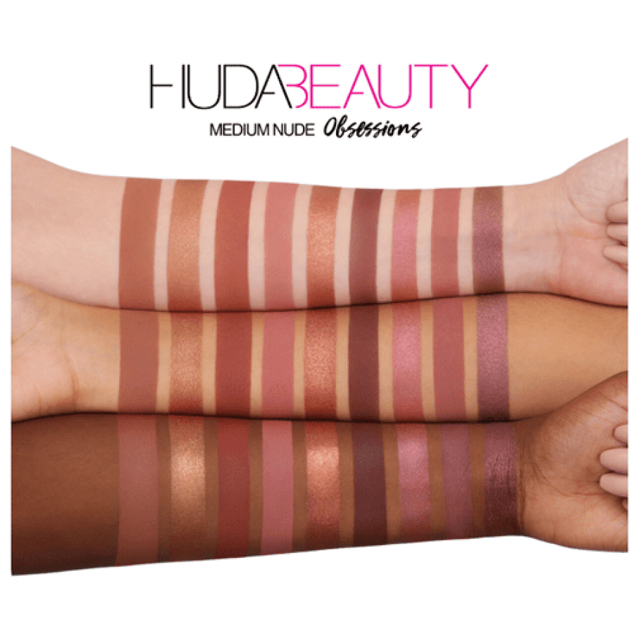 Huda Beauty medium nude eyeshadow palette