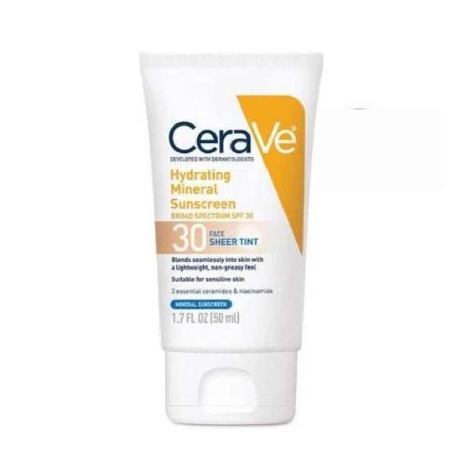 Cerave Sunscreen Moisturizer with SPF30 Lip Balm - 50 ml