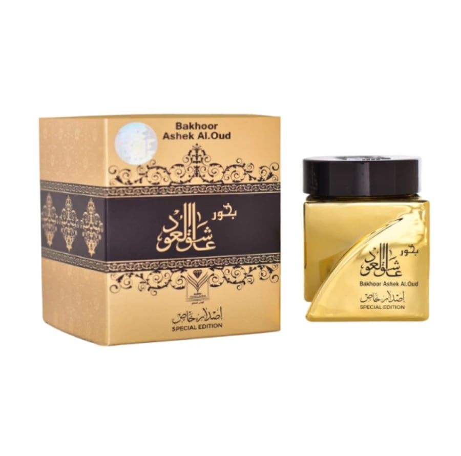 الماس للعطور بخور عاشق العود الذهبي 30 جرام