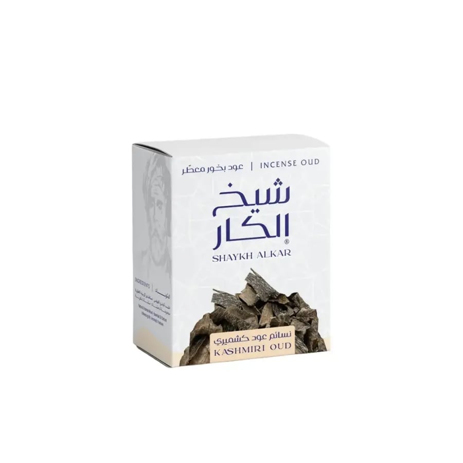 شيخ الكار بخور مبثوث مباخر نسائم عود كشميري - 30 جرام