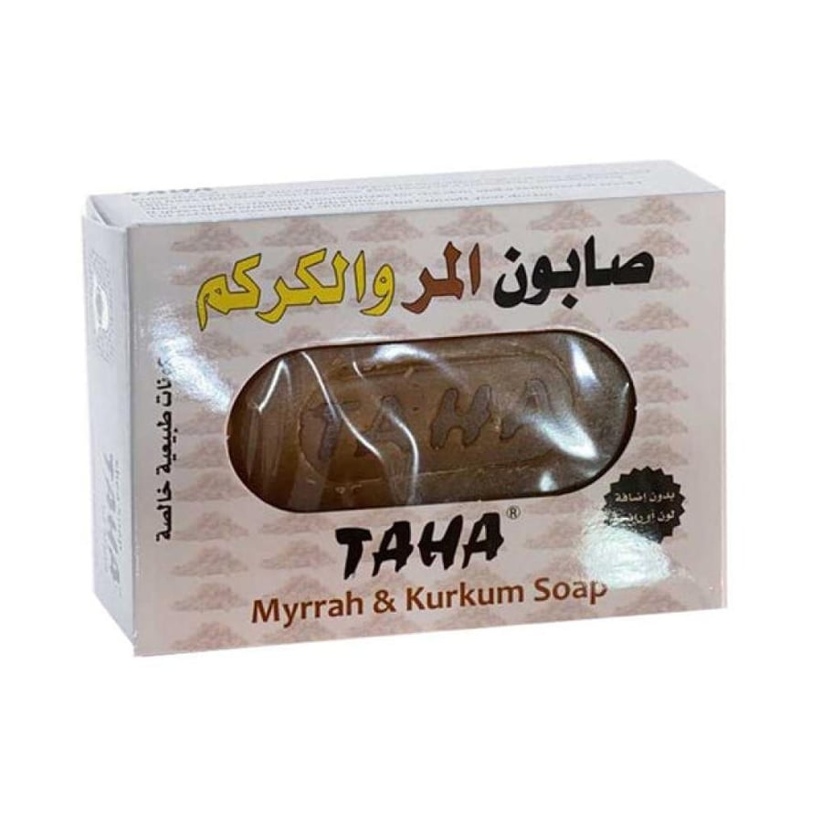 طاها صابونة المر والكركم بدون رائحة -  125 جرام