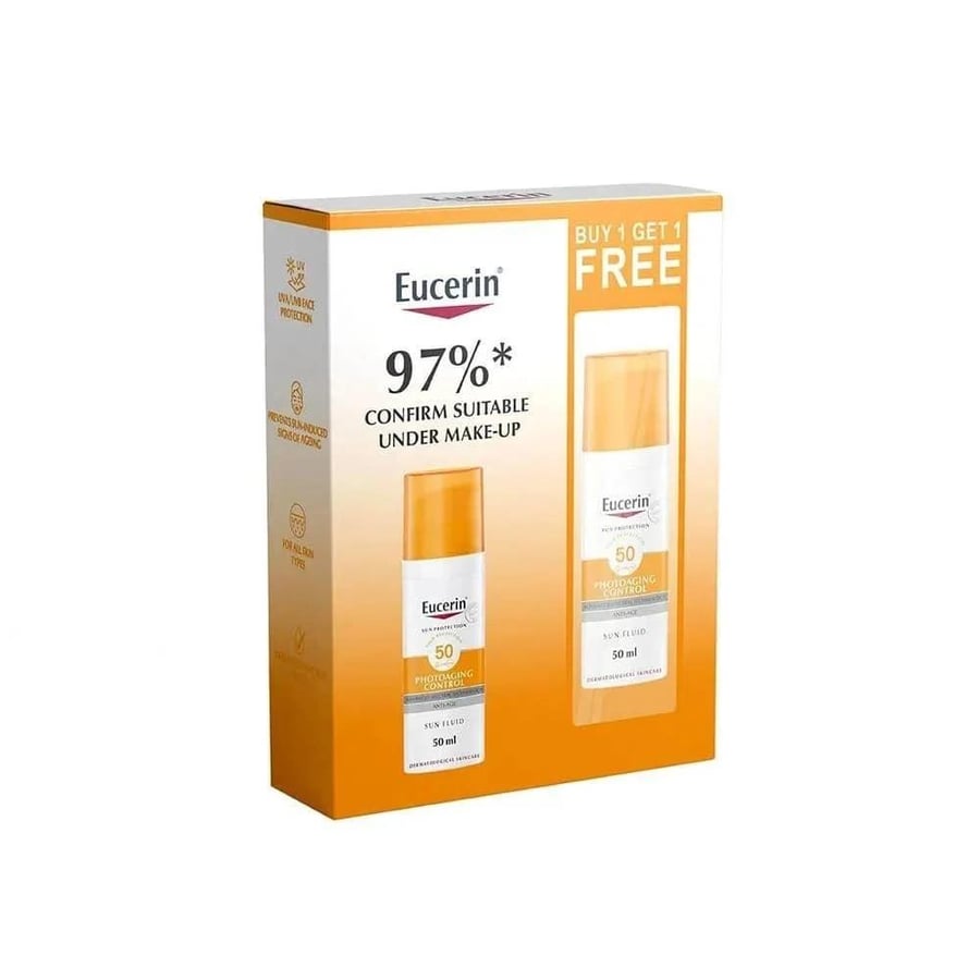 Yuserin - 97% confirm that it is suitable under makeup - Sunscreen + SPF50, 1+1 offer