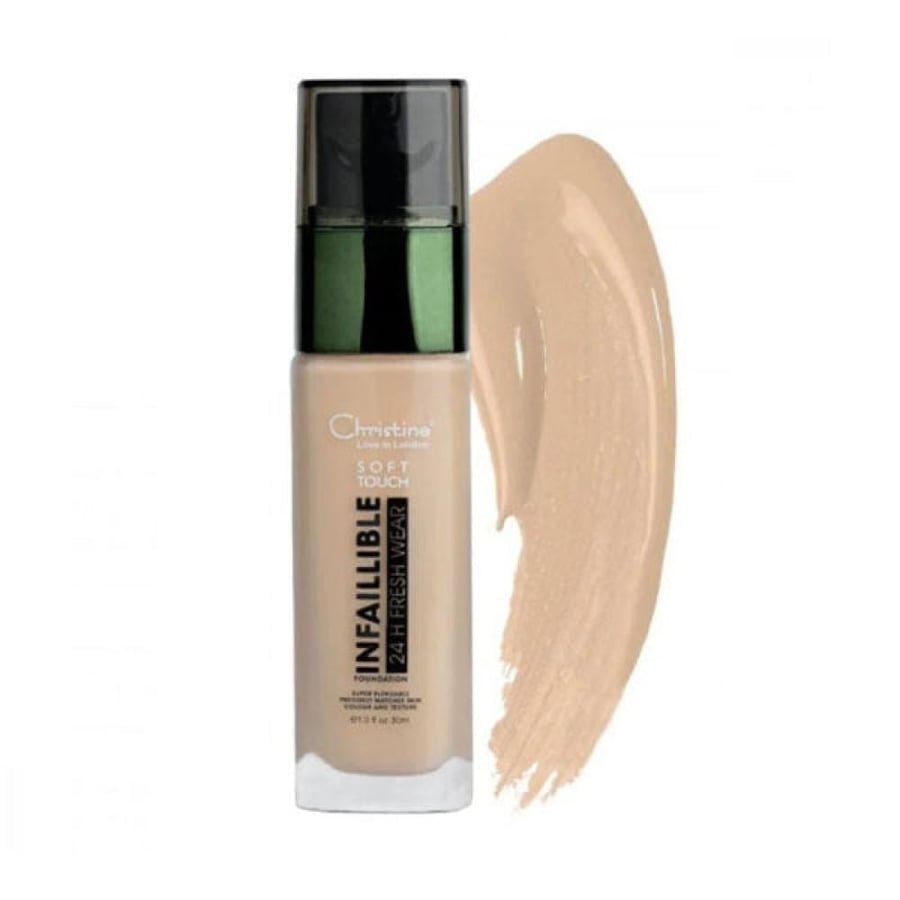 Christine foundation with primer soft touch invisible 24 hours - number 06