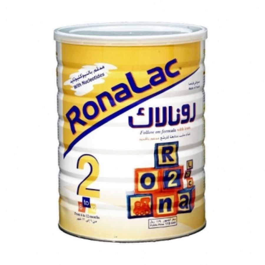 رونالاك حليب اطفال رقم ( 2) - 850 جم