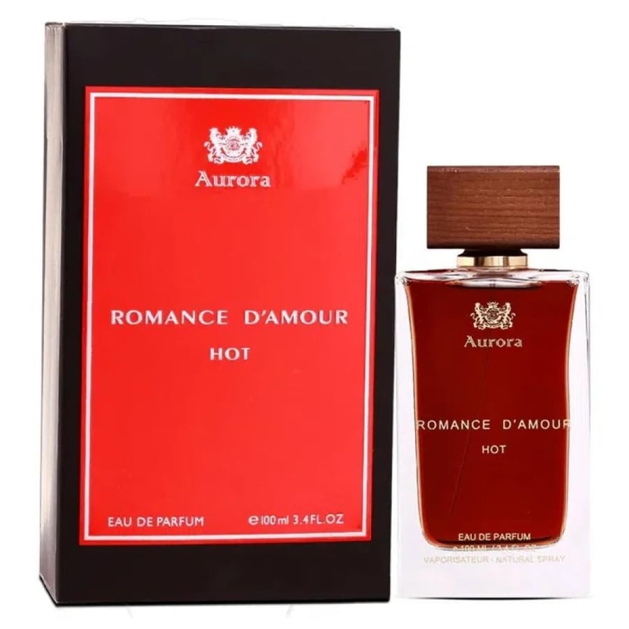 عطر ارورا رومانس دامور هوت اودي بارفيوم رجالي - 100 مل
