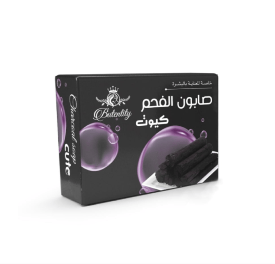 بيوتنتي صابون الجسم بالفحم كيوت - 100 جرام