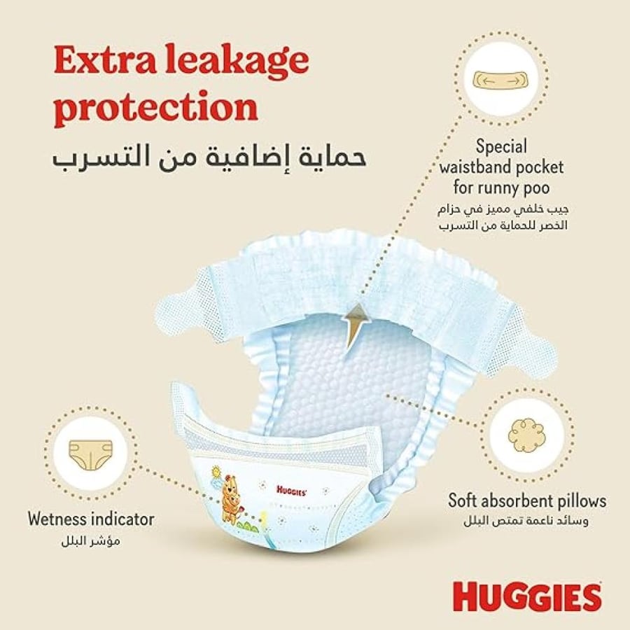 Order baby diapers, premium care, size (2), 64 pieces, 4-7 kg