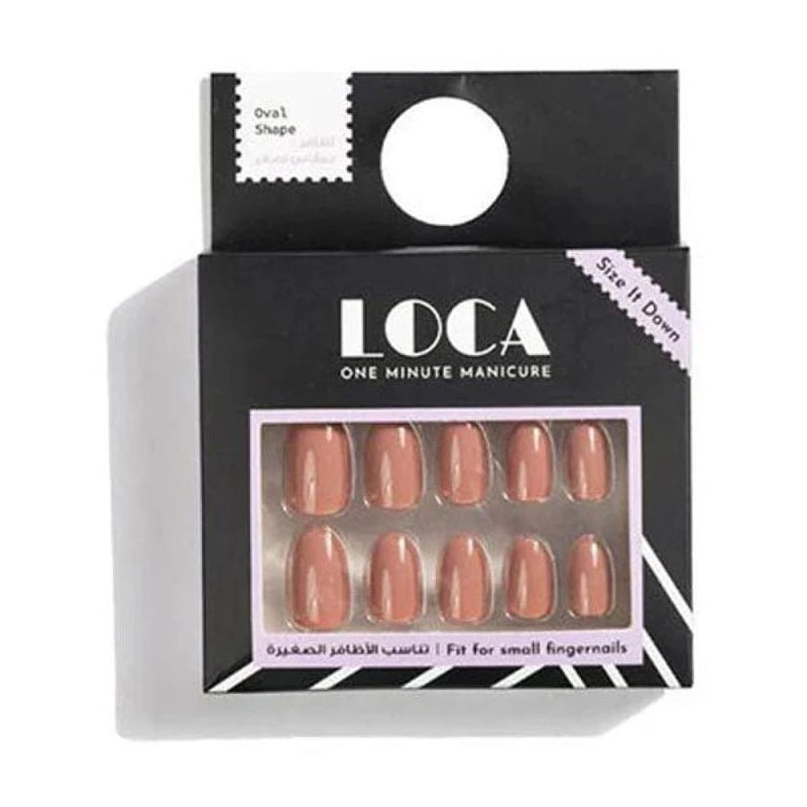 Luca small nails oval shape nude color N6 number