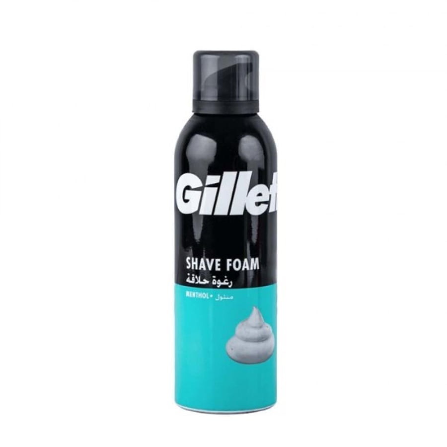 Gillette shaving foam for men mint 200 ml