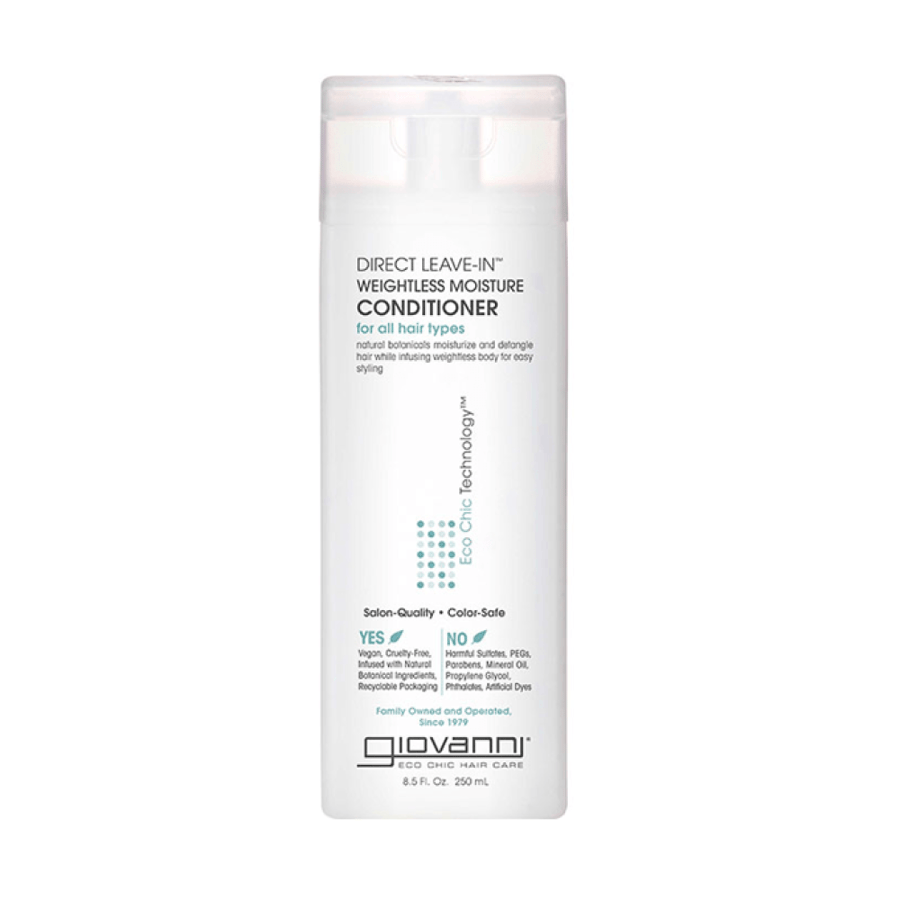 Light moisturizing balm leaves on hair from Giovanni - 250 ml