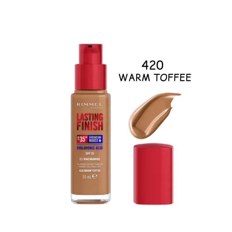 ريميل لندن كريم اساس SPF20 لاستينغ فينيش 30 مل- رقم 420