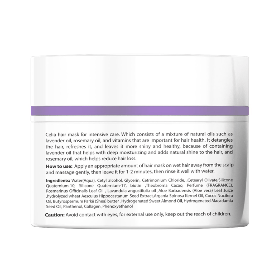 Hair mask with rosemary and lavender from Celia - 500ml