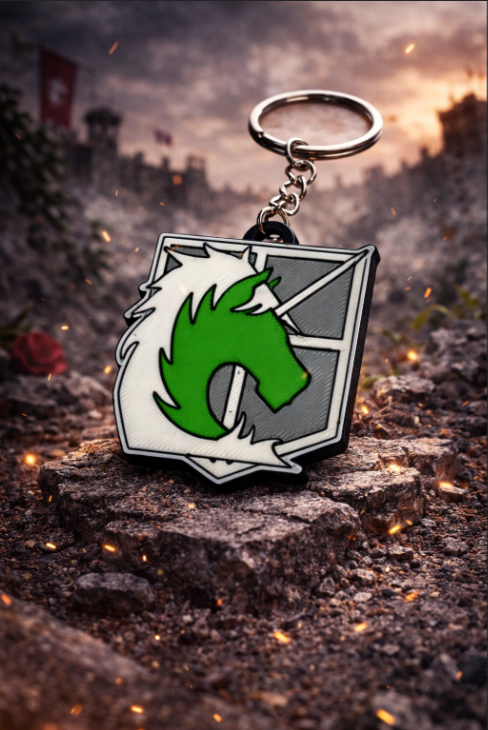 Attack on Titan Keychain
