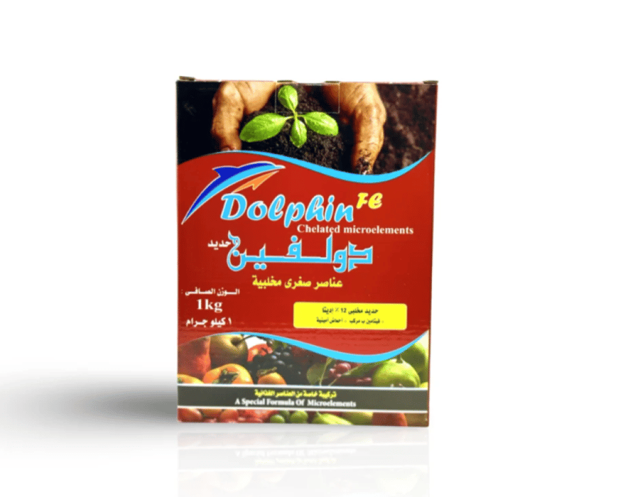 دولفين حديد مخلبي 12 لعلاج نقص الحديد 1 كجم