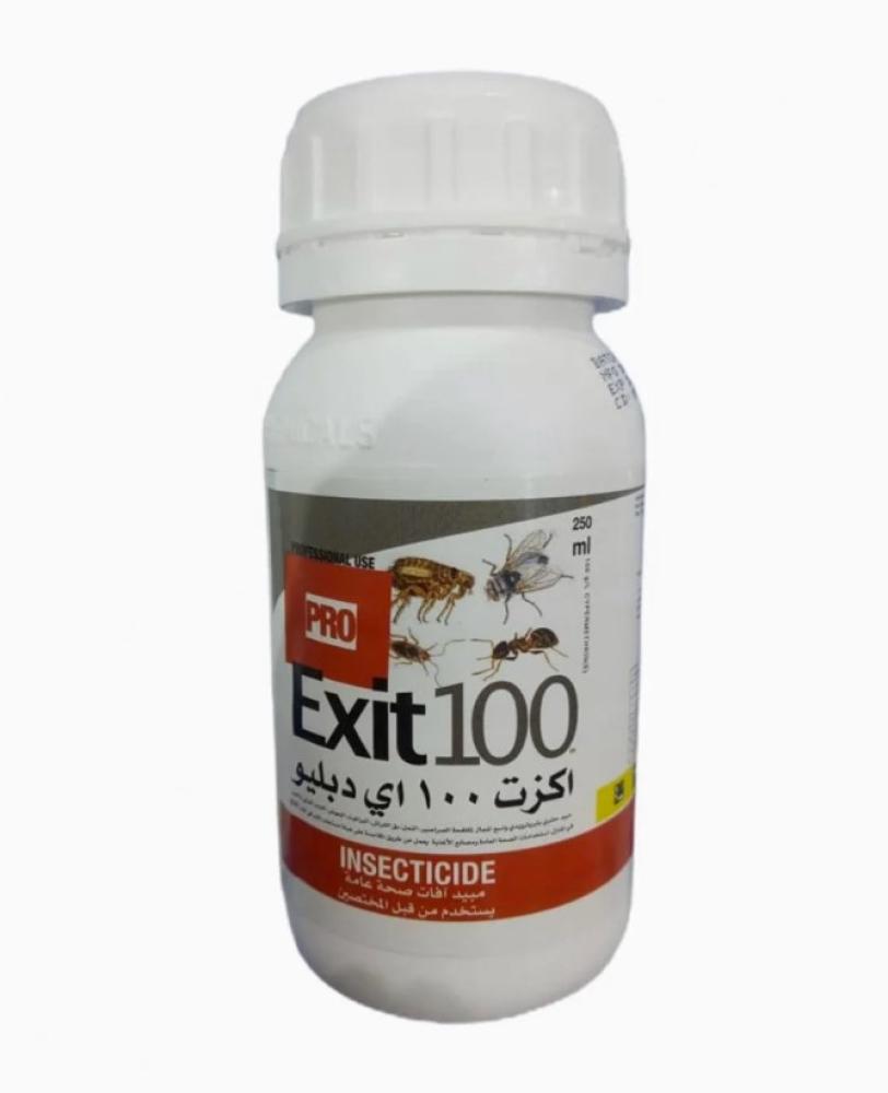 اكزت 100 إي دبليو مبيد حشري لمكافحة الزاحفة والطائرة 250 ملل