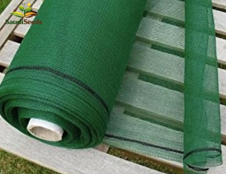 شراع شبك ظل الخليج هندي 80 أخضر مقاس 2 50 متر Green Shade Net 80 2 5