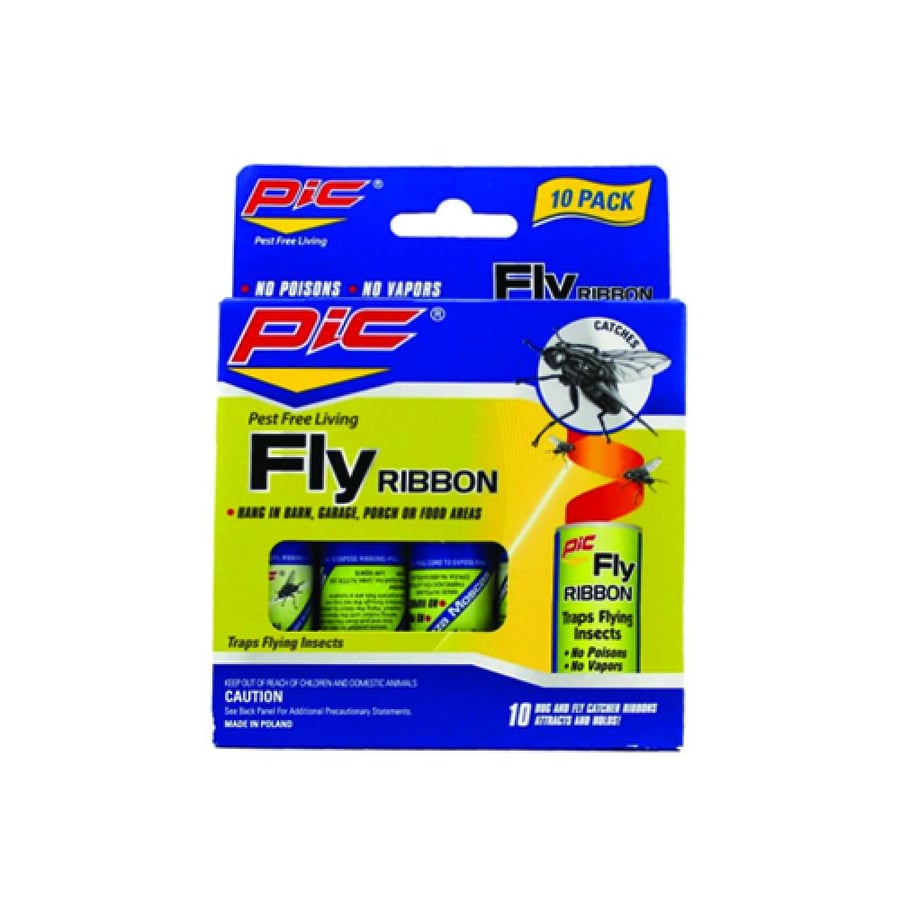 اشرطة لاصقة FLY RIBBON للحشرات الطائرة 4 اشرطة لاصقة بولندي
