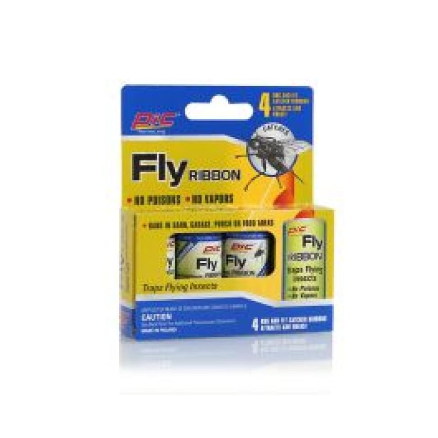 اشرطة لاصقة FLY RIBBON للحشرات الطائرة (4 اشرطة لاصقة) - بولندي