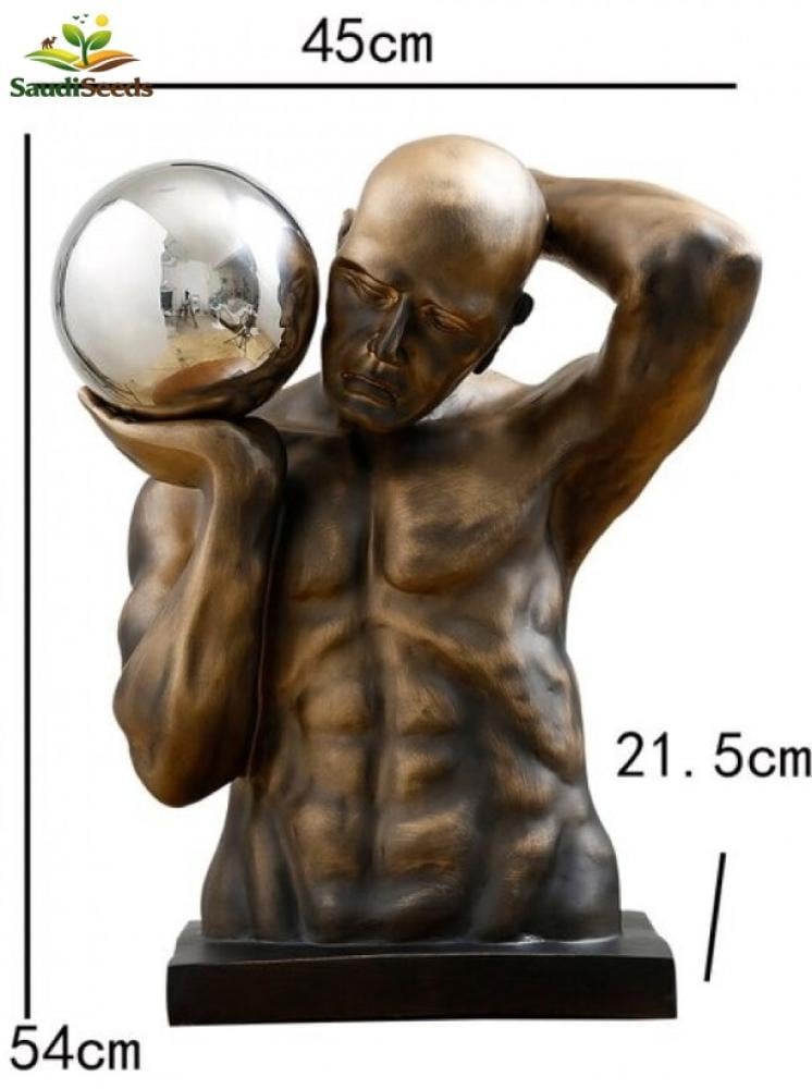 مجسم حامل العالم Atlas Reflection Sculpture