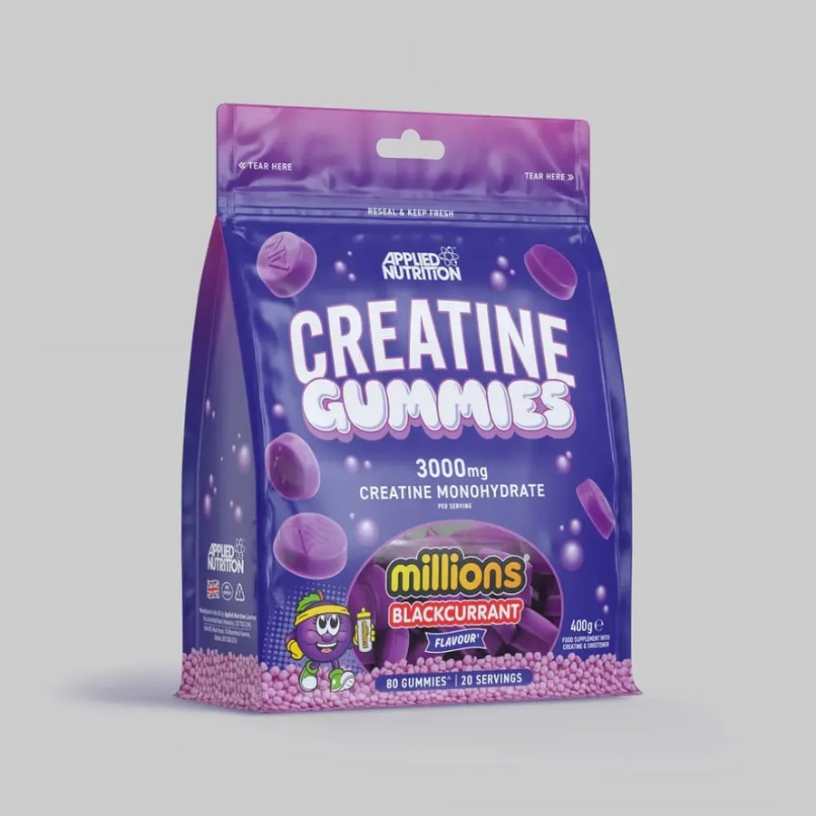 Applied Nutriton Creatine Gummies blackcurrant flavour