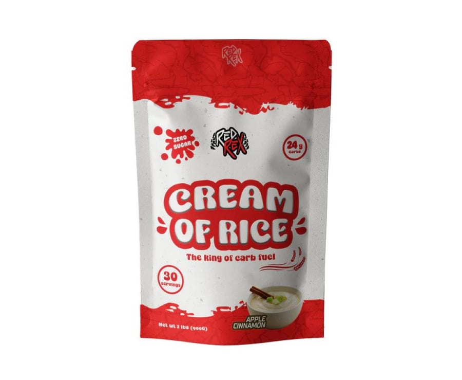 RED REX  CREAM OF RICE APPLE CINNAMON 900G