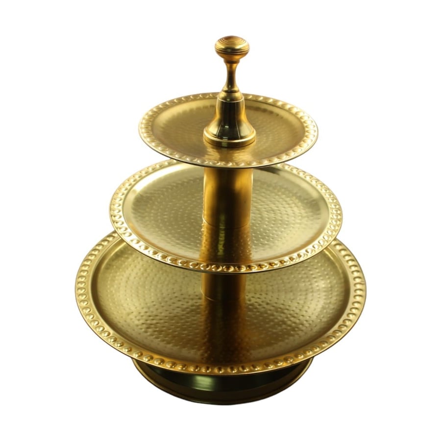 Flat copper fruit plate (two sizes)