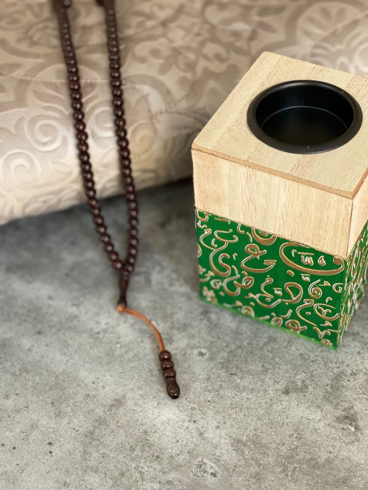 مبخرة بنقش حروف عربية(وسط)
