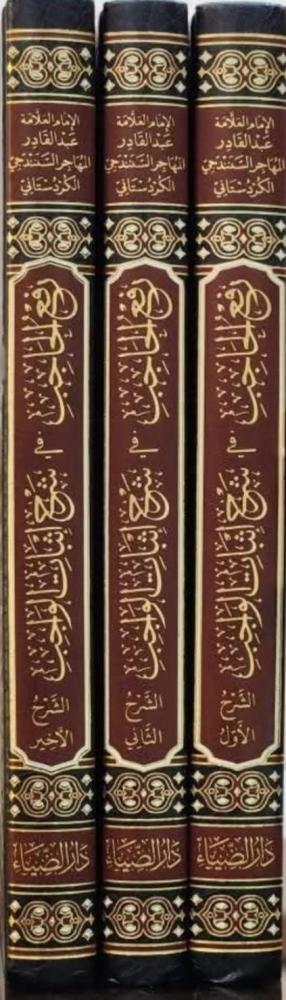 رفع الحاجب في شرح اثبات الواجب وهو شرح على رسالة اثبات الواجب الجديدة للامام جلال الدين الدواني 3/1