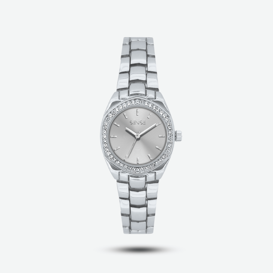 ساعة نسائية فاخرة فضي - S3300