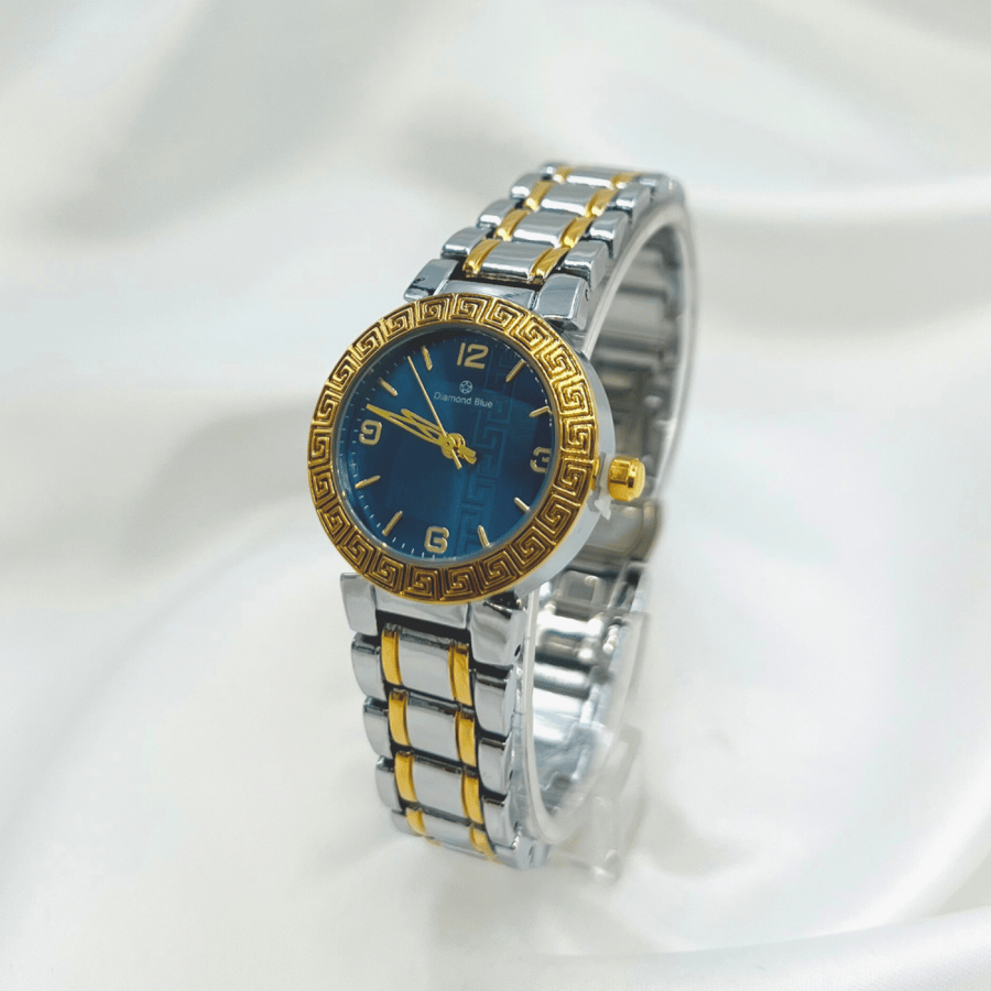 ساعة نسائية فاخرة - ماركة ( Diamond Blue )