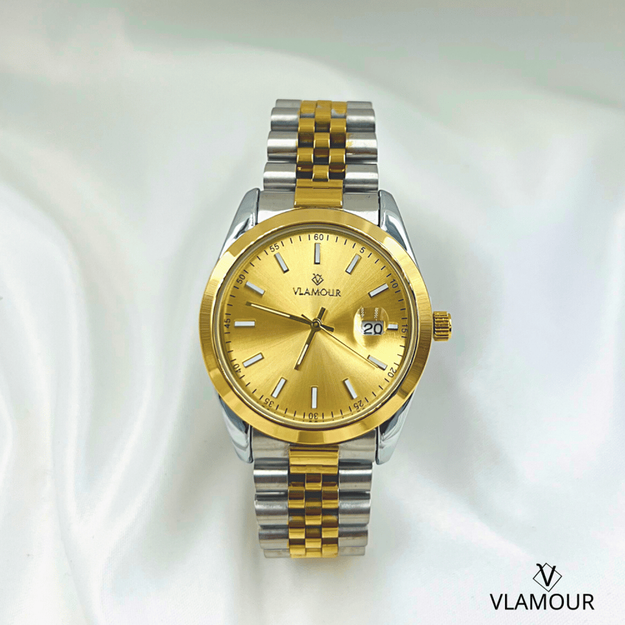 ساعة رجالية فاخرة ( VLAMOUR )010040