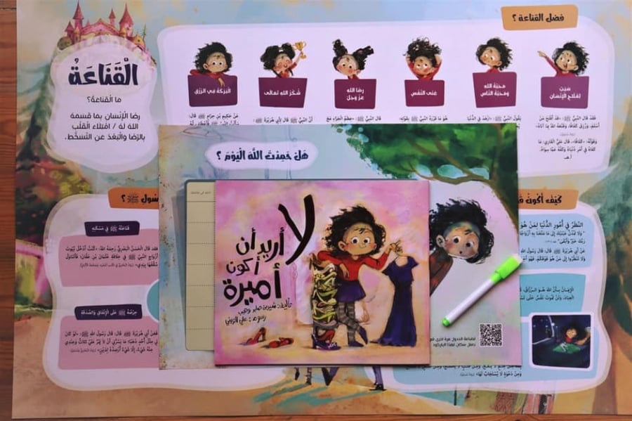 مجموعة لا أريد أن أكون أميرة + لوحة