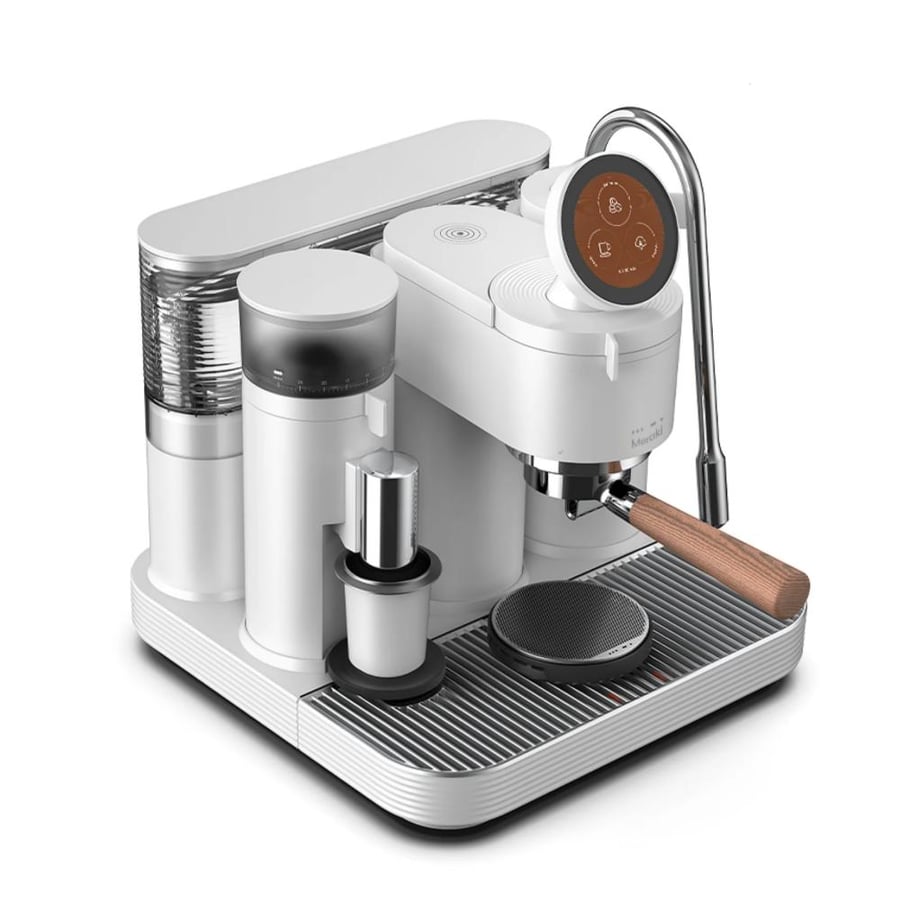 ماكينة الاسبريسو من ميراكي الجيل الثاني , أبيض | Meraki Espresso Machine Gen 2