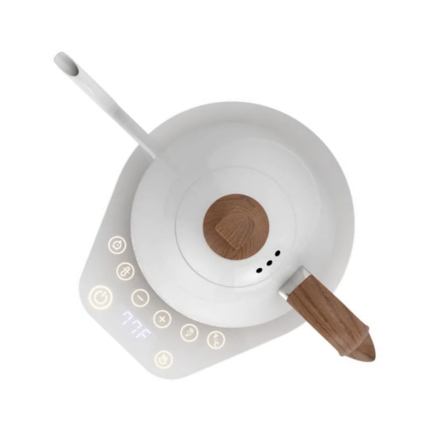 غلاية برويستا الكهربائية 600 مل , أبيض | Brewsita Artisan Electric Kettle