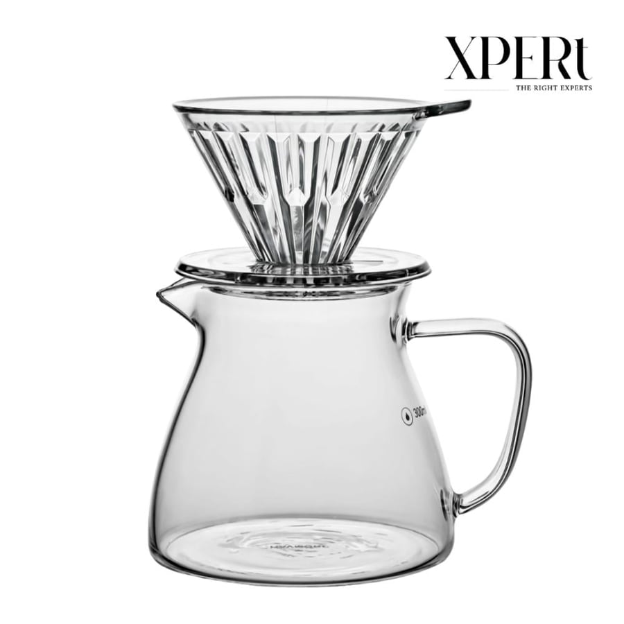 مجموعة التحضير من اكسبرت 00 , شفاف | XPERt Dripper Set