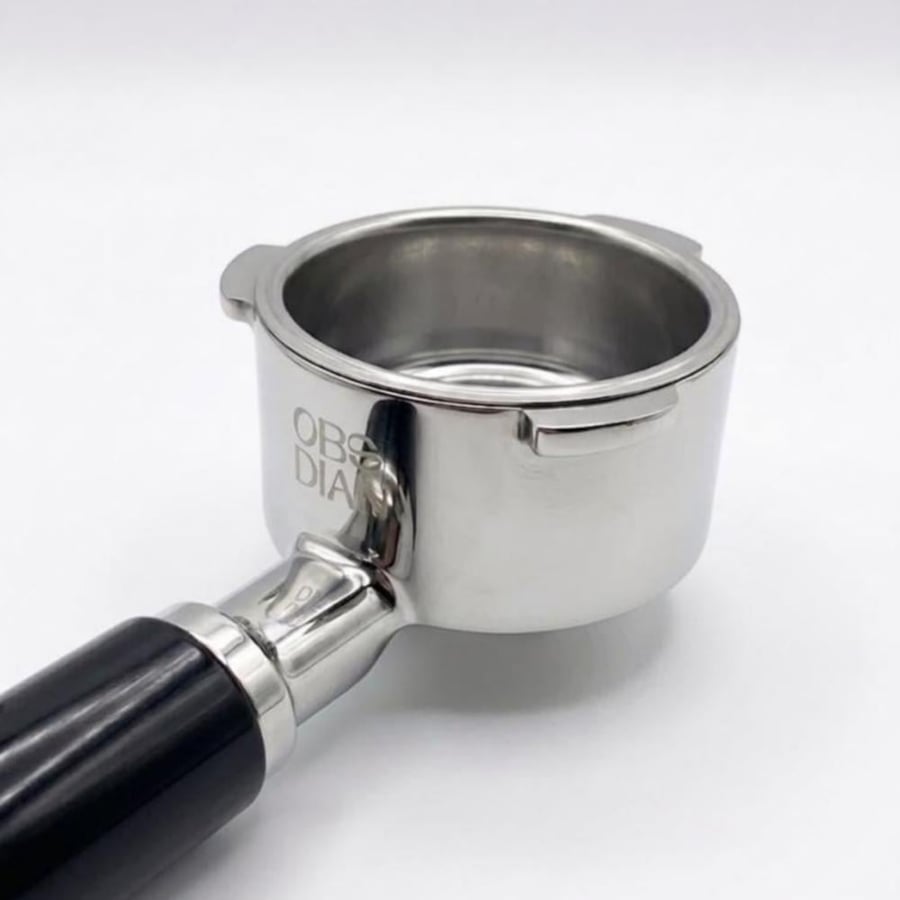 بورتافلتر أوبسيدين لمكائن هوميكس , ساتشي 51mm, مقبض أسود