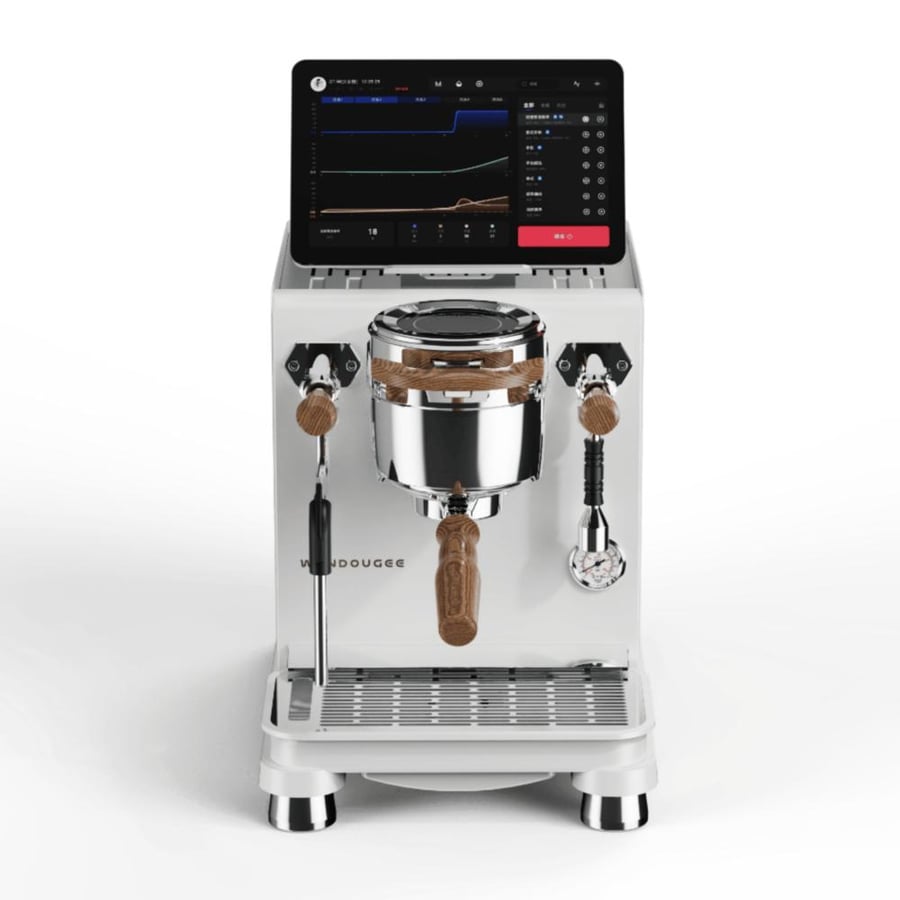 ماكينة الاسبريسو داتا إس من وندوجي | Wendougee DATA S Espresso Machine White