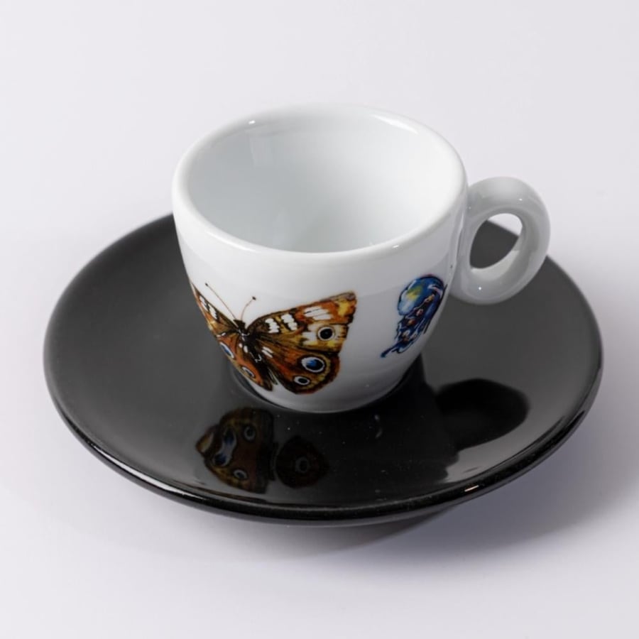 كوب اسبريسو إصدار الفراشات 80 مل | IPA Cup