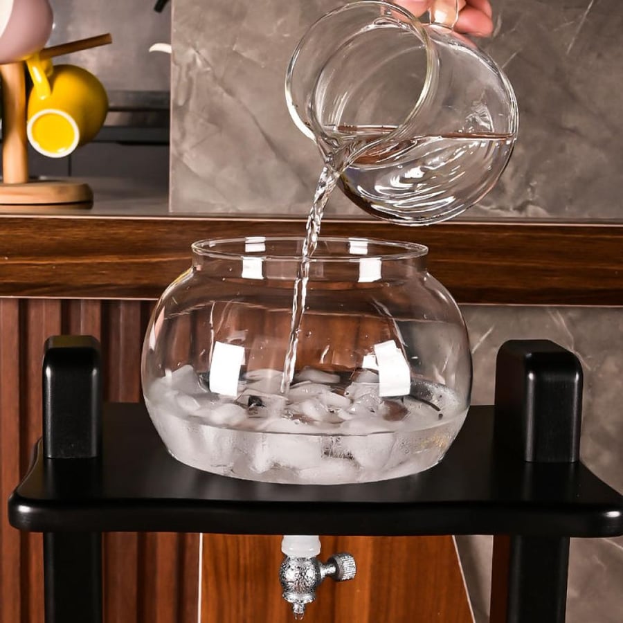 برج تقطير كولد برو بتقنية التقطير البطيء , 1000 مل | Cold Brew Coffee Tower
