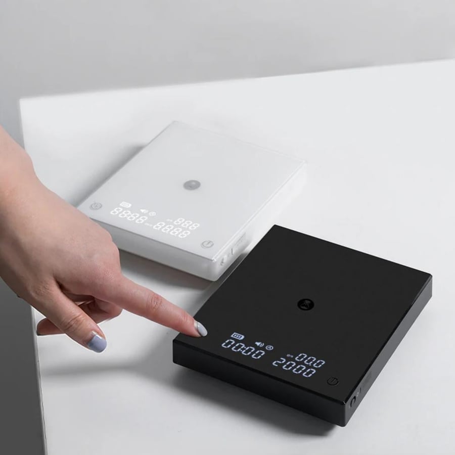 ميزان تايمور بيسك 2.0 , أبيض | Timemore Basic 2.0 Electronic Scale