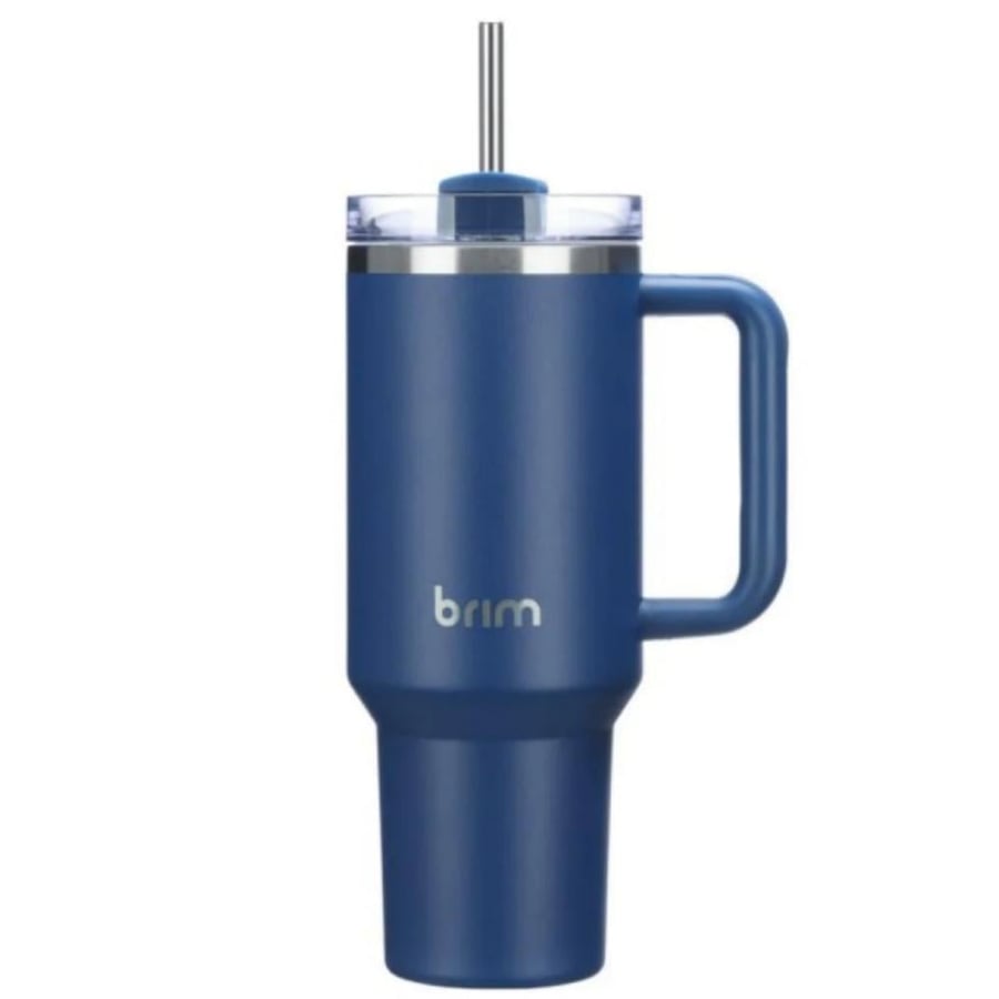 كوب الرحلات من بريم 40 أونص, أزرق | brim Navy Blue Travel Mug