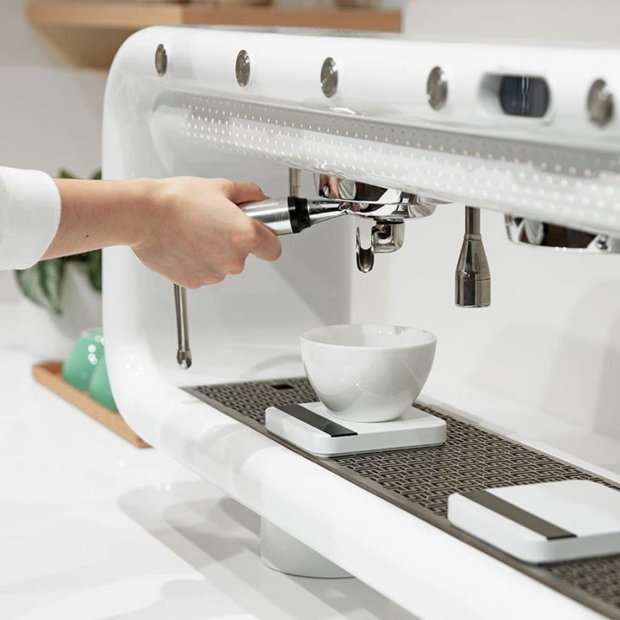 ميزان قهوة اكايا لونار الذكي , أبيض | Acaia Lunar Coffee Scale