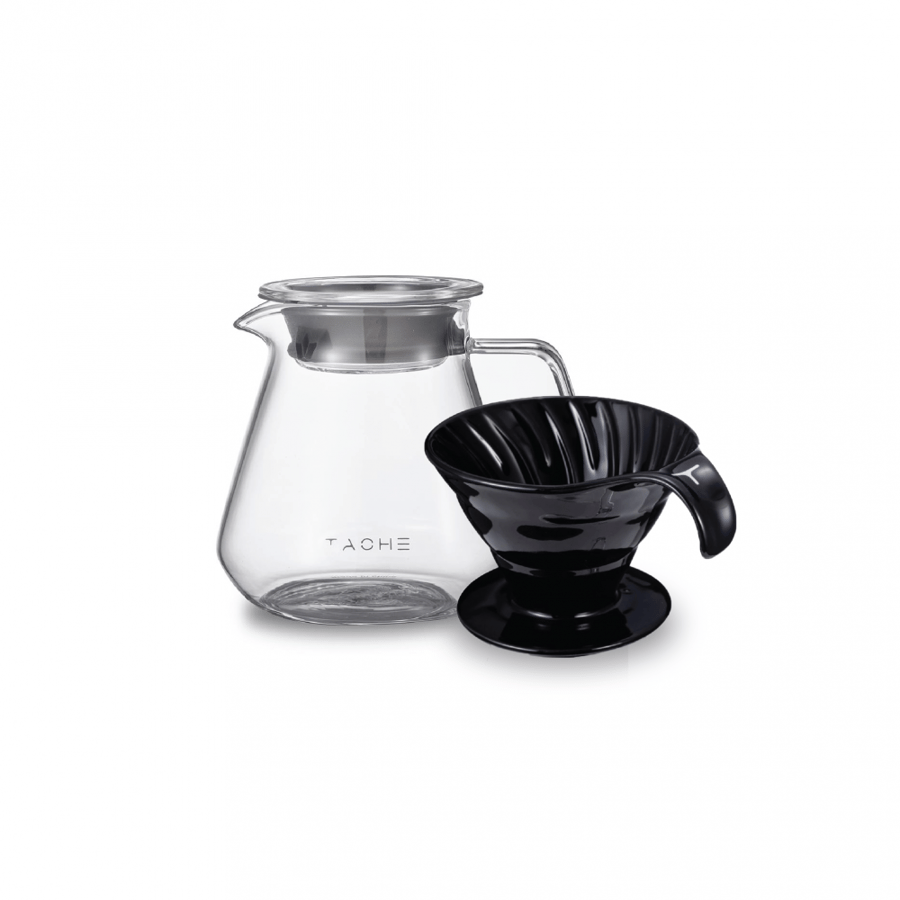 مجموعة تاش للتقطير | Tache Ceramic Coffee Dripper Set