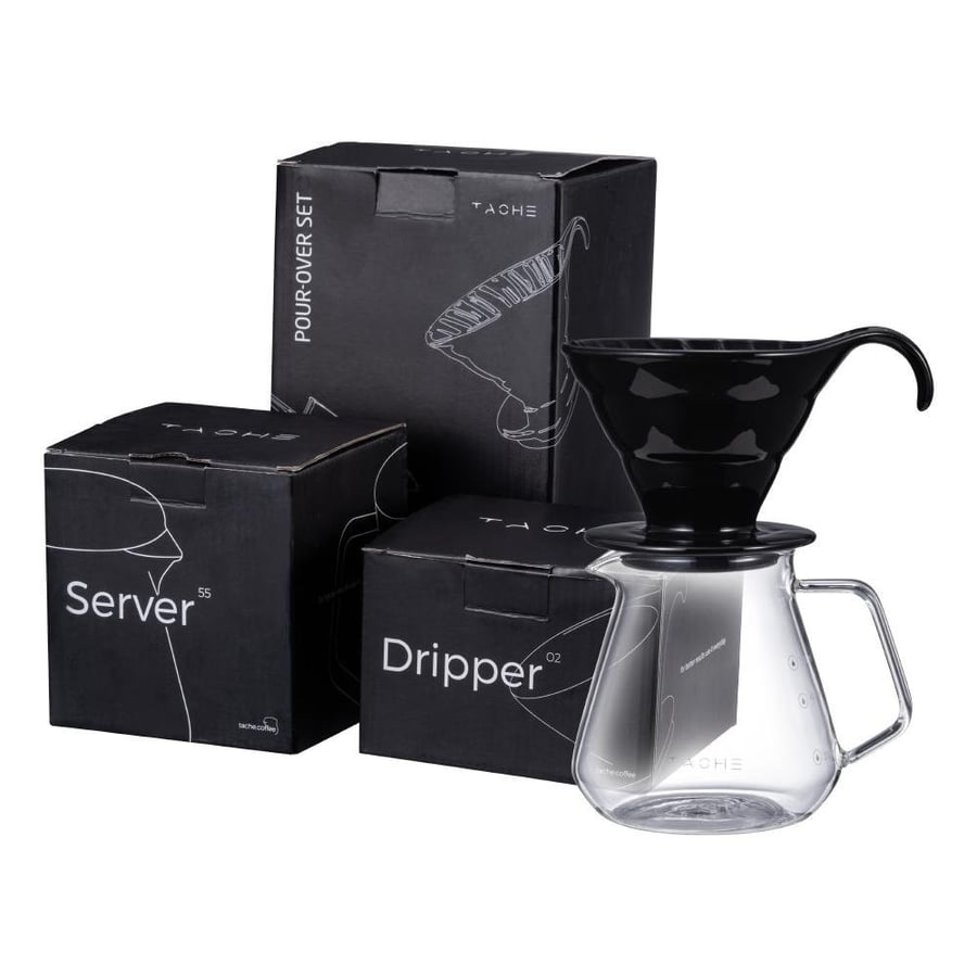 مجموعة تاش للتقطير | Tache Ceramic Coffee Dripper Set